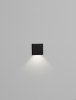 Oprawa wpuszczana kinkiet LED czarna kwadratowa minimalistyczna nowoczesna IP67 TENAVIA LE75342 Luces Exclusivas